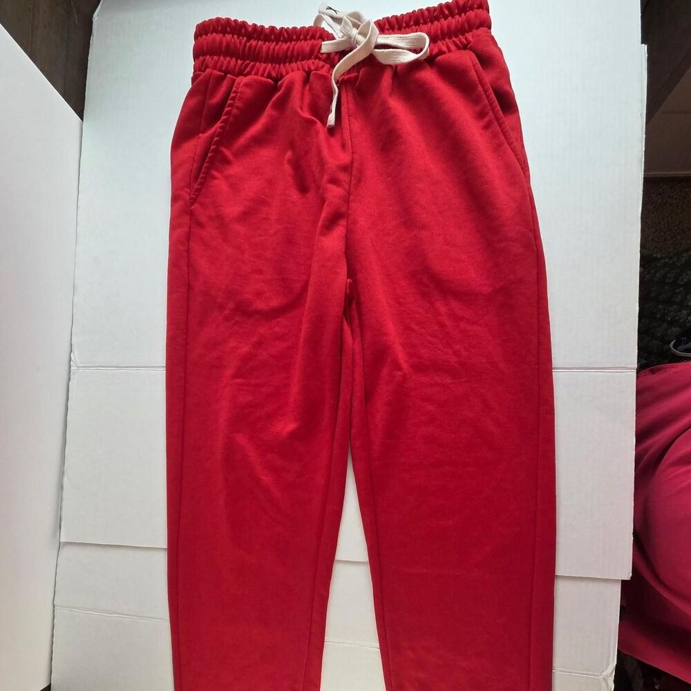 No-brand Women's Red Joggers-tracksuits